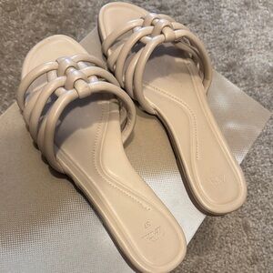 Zara Beige Women's Sandals